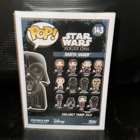 Funko Pop Star Wars Rogue One - Darth Vader - Picture 3 of 5
